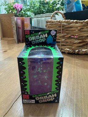 NeeDoh Galactic Glow Dream Drop - Purple Glitter